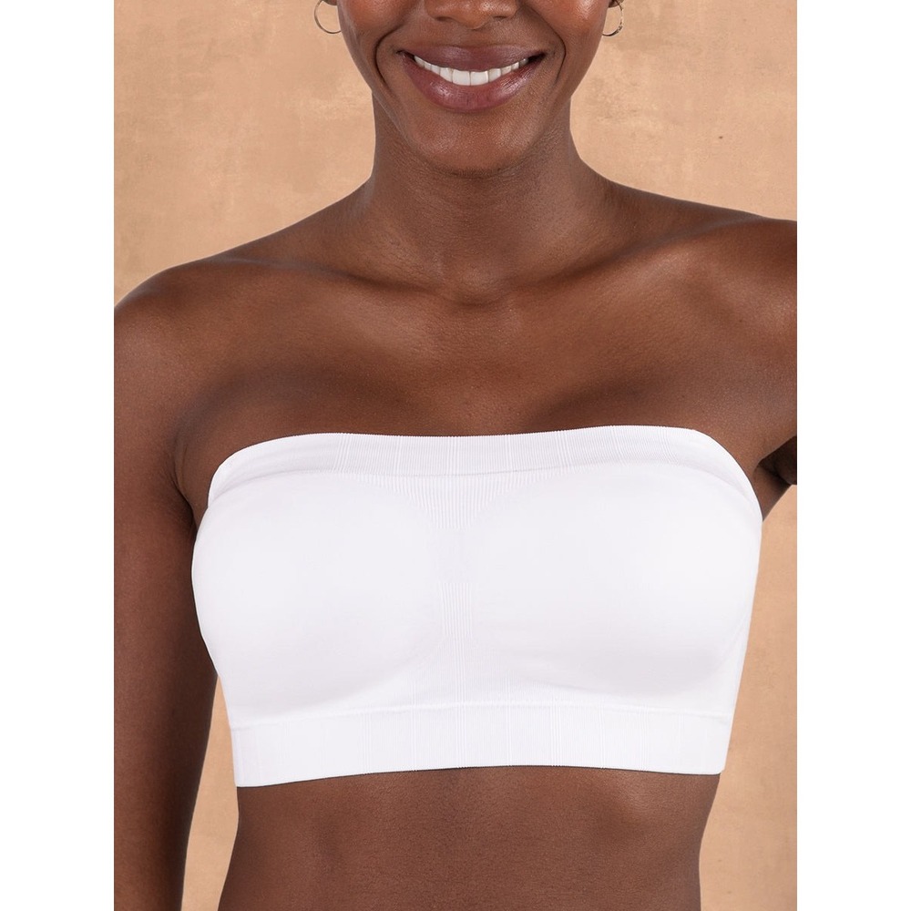 Truekind Convertible Strapless Bandeau Bra White Medium New With Tags